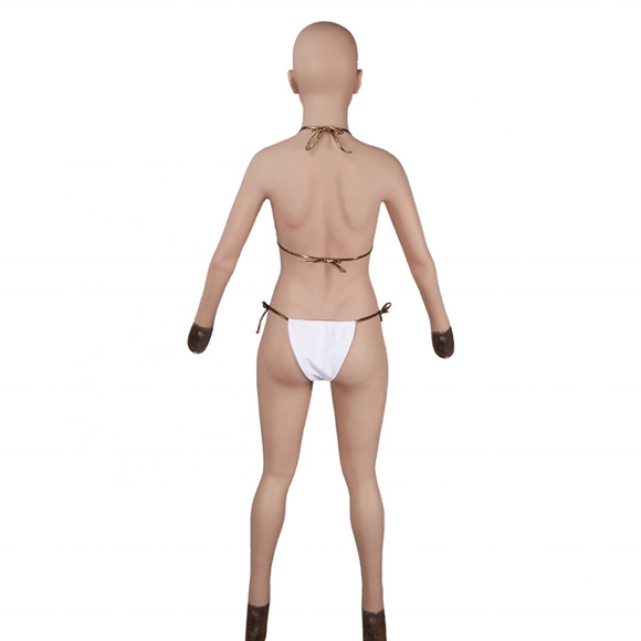 Factory Direct Supply Female silicone bodysuit One-piece With face mask Tight - Picture 3 of 6